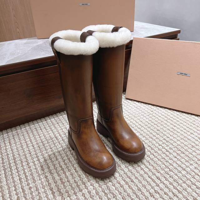 Miumiu's new autumn and winter runway boots! The most worthwhile boots to buy th