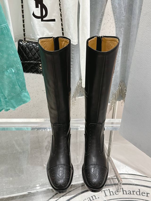 Dior's top-of-the-line D-Folk women's boots from the autumn/winter collection fe