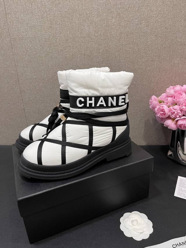 Chanel Chanel autumn and winter classic snow boots, super warm artifact, as soft