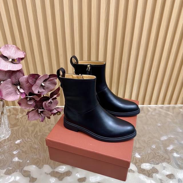 Premium version Loro Piana L Wf new retro slip-on Martin boots 480 It's more tha