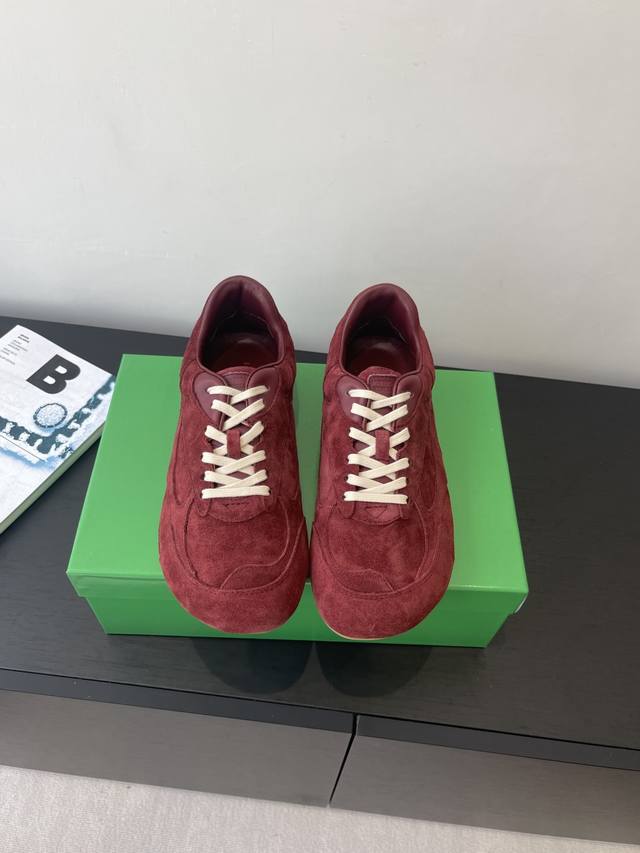 Women's and Men's Bottega Veneta Bv Orbit Flash Retro Casual Shoes, Forrest Gump