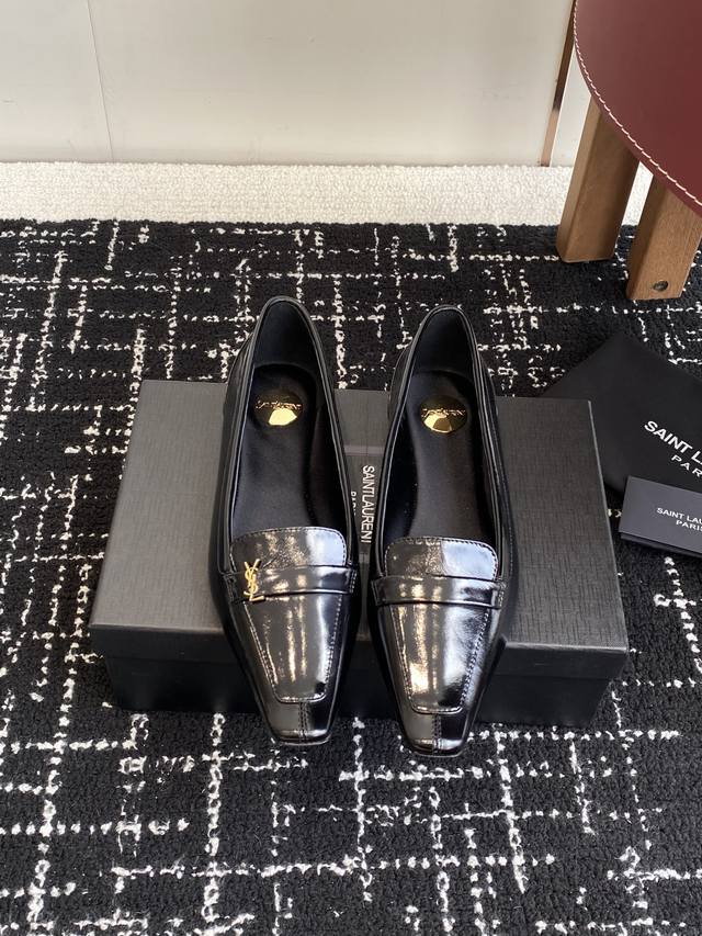 Purchasing-grade silk 390mm cowhide leather Saint Laurent 25 SS Fall/Winter fla