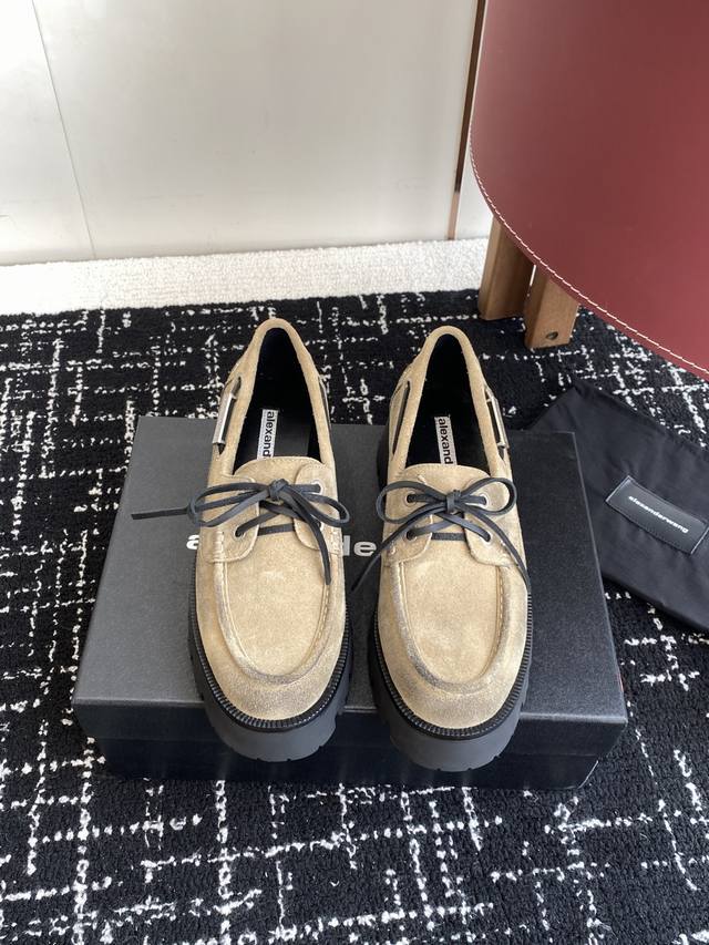 Shopping-level Alexander Wang Aw Carter Jennie King's thick-soled loafers are a