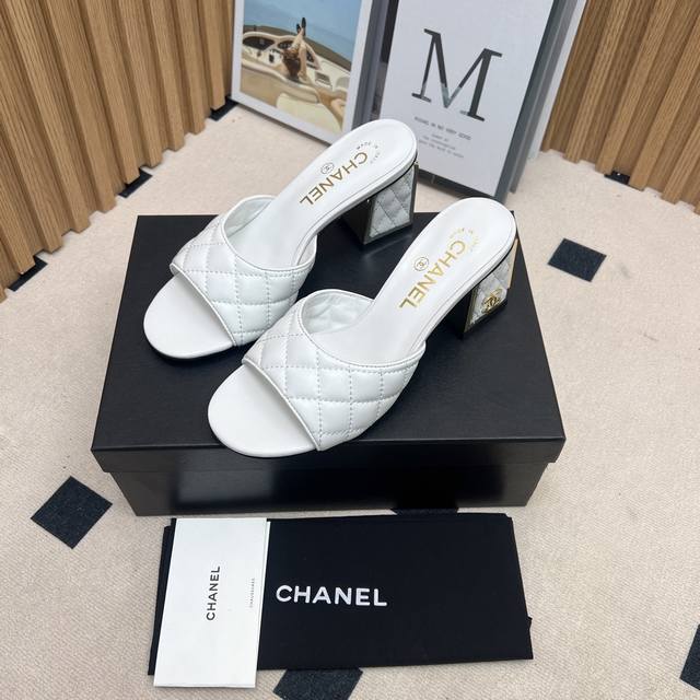 Factory Price Chane* | Chanel 24P New Bow Slippers The color is very summery, a