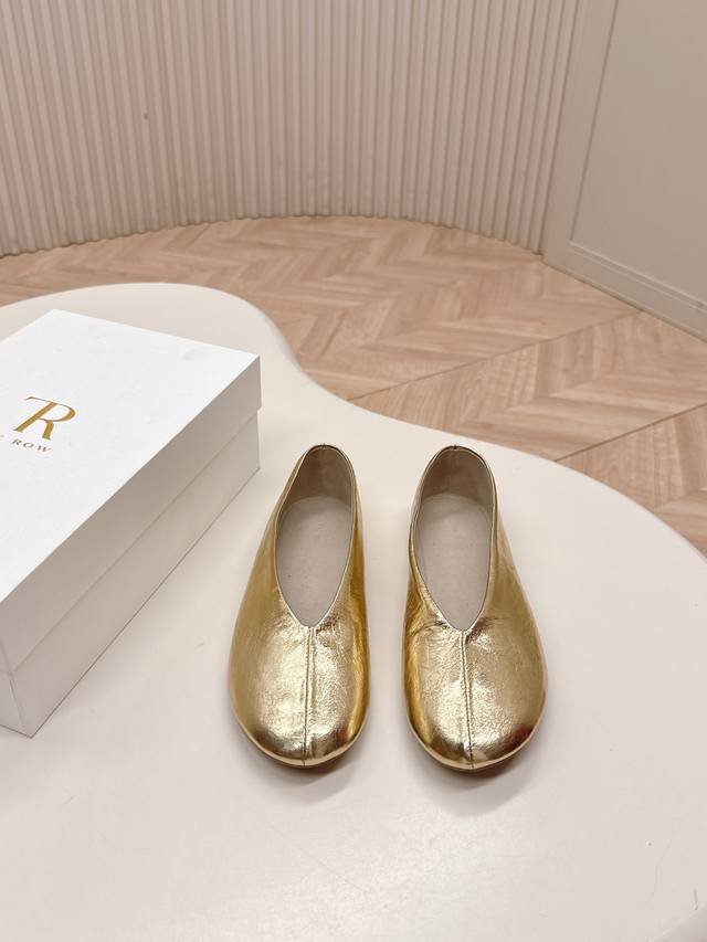 Factory release, 2025 new The Row T-strap Mary Jane shoes I fell in love with t