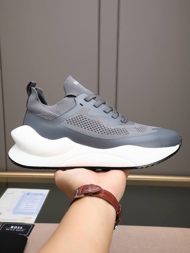 p Boss's new sneakers are so cool! These futuristic, outdoor-ready shoes are a m