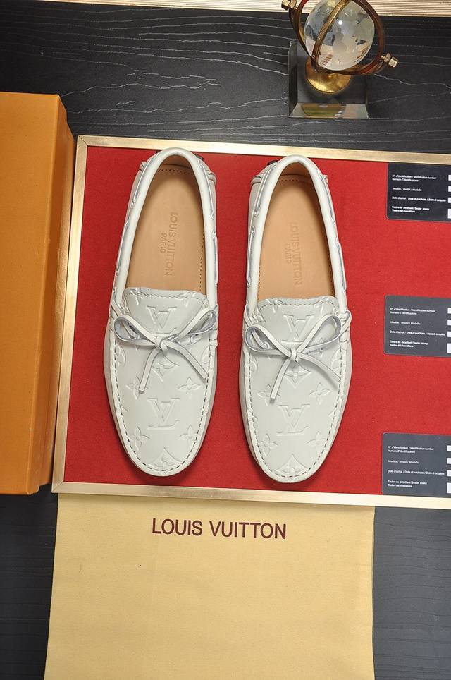 Factory Price: New p-LV loafers with water-dyed cowhide lining are now availabl