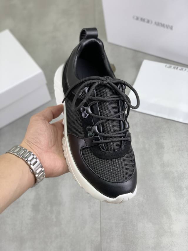 Factory p price p Real price Giorgio Armani's new casual sports shoes for men ha