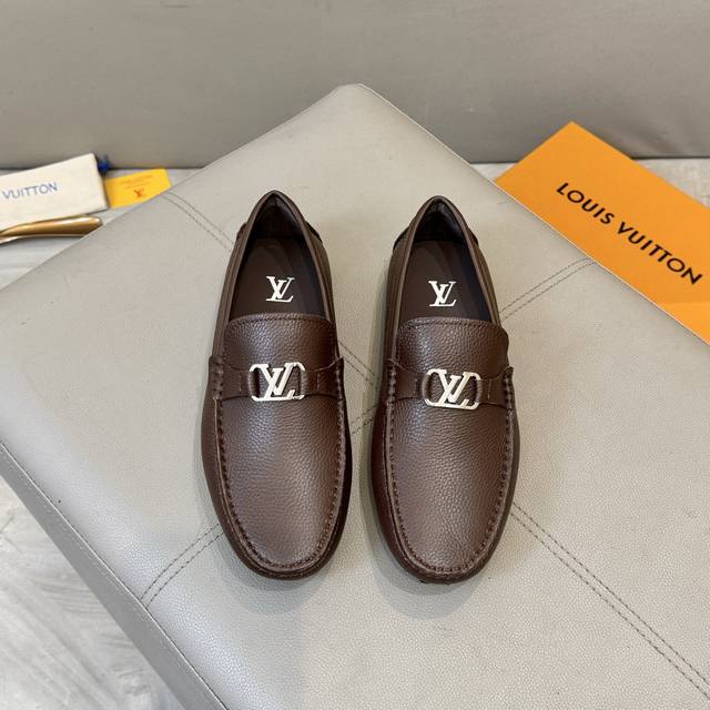 L Men's Gommino 2025 Official Website Synchronous Market Top Version Imported Fi