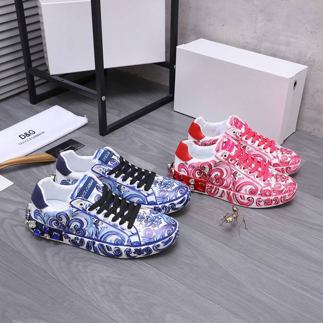 Product trademark: Dg Dolce & Gabbana couple's casual shoes Standard size: 35-4