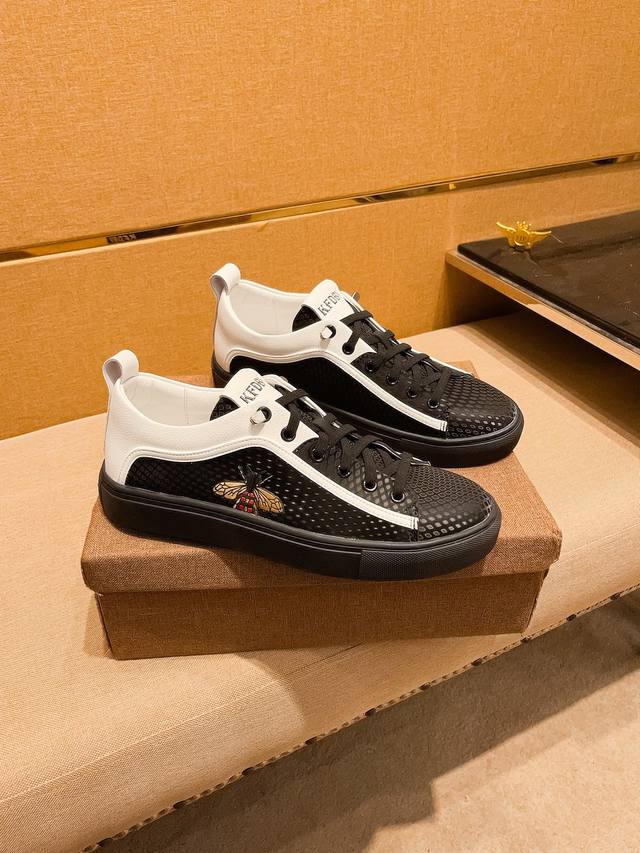 Factory p-batch Gucci men's shoes, a 1:1 replica of the high-end brand's offici