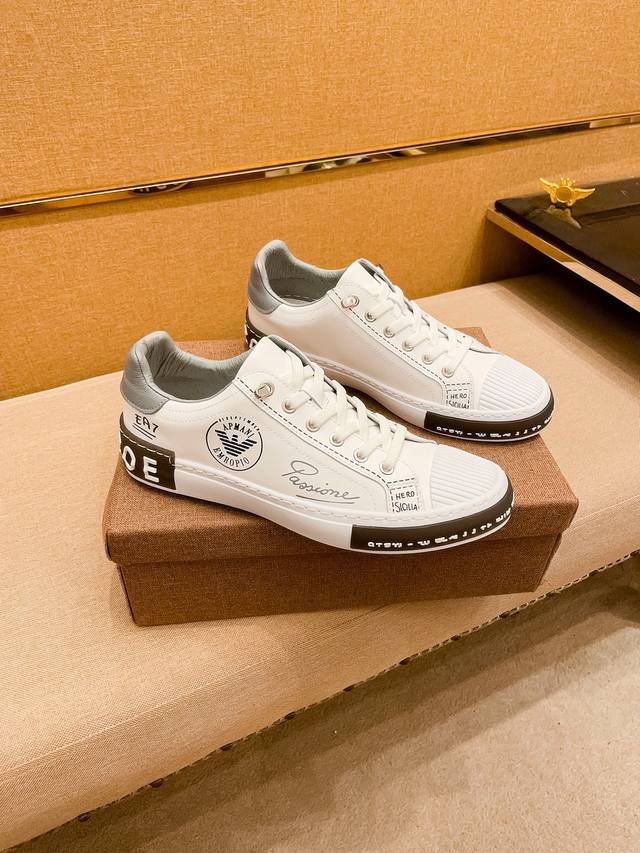 Factory p-batch Armani men's shoes, a 1:1 replica of the high-end brand's offic