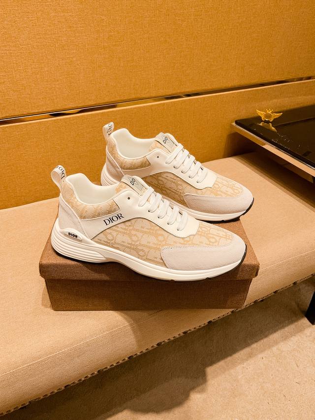 Factory p-batch Dior men's shoes, a 1:1 replica of the high-end brand's officia