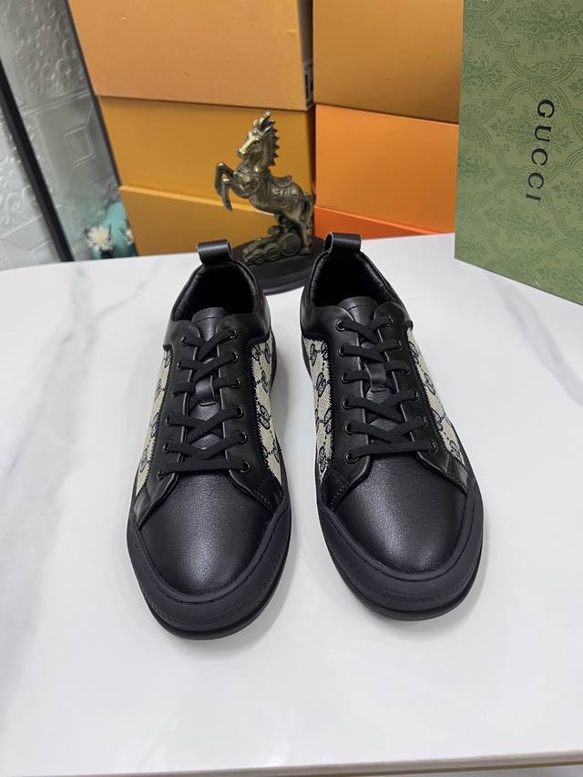 Factory price pp: Gucci casual sneakers official website synchronized new impor