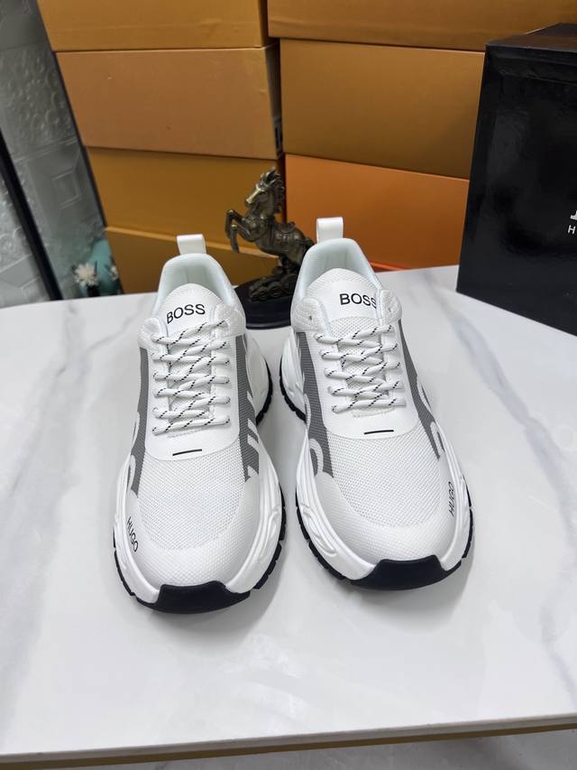 Factory price Boss latest casual men's shoes, welcome to compare 1:1, hot selli
