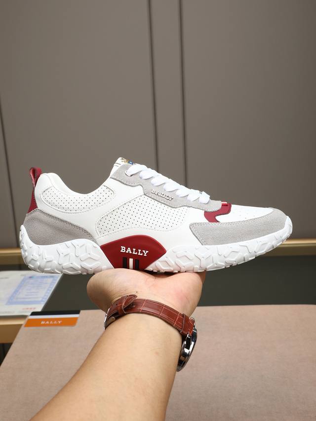 p Bally's new casual shoes, crafted from calfskin, blend elegance and innovative p Bally's new casual shoes, crafted from calfskin, blend elegance and innovative