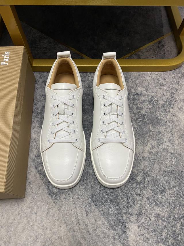 Factory price p couple's style. Christian Louboutin Cl red-soled shoes, counter