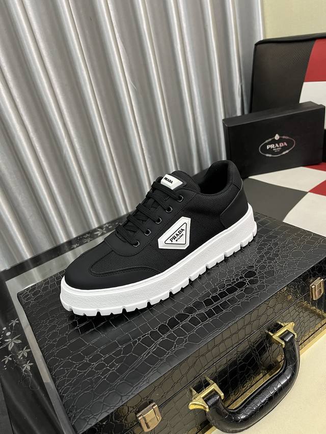 Factory Price Men's Sports Shoes Original Prada Men's Classic Casual Shoes. Imp