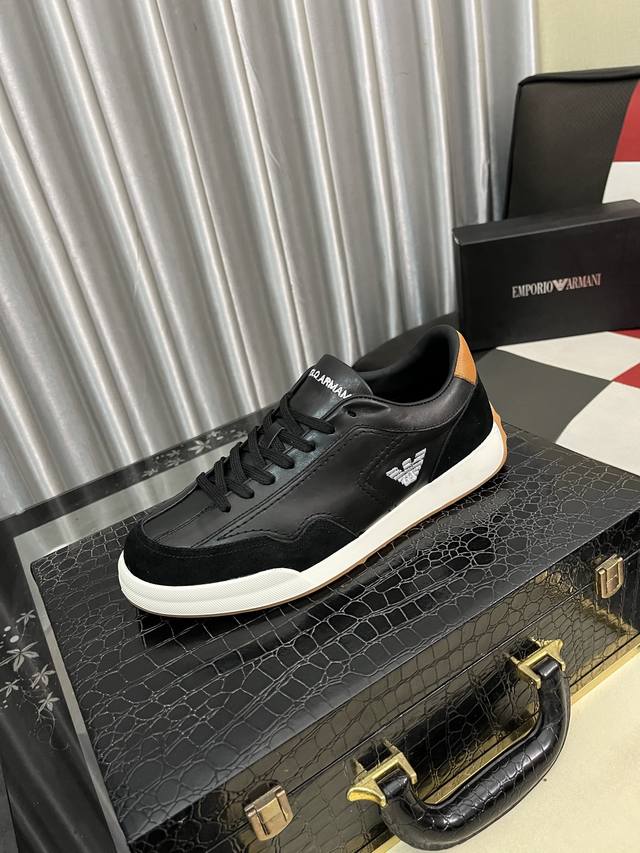 Factory-priced men's sports shoes, original Armani quality. ~ Unique modern sne