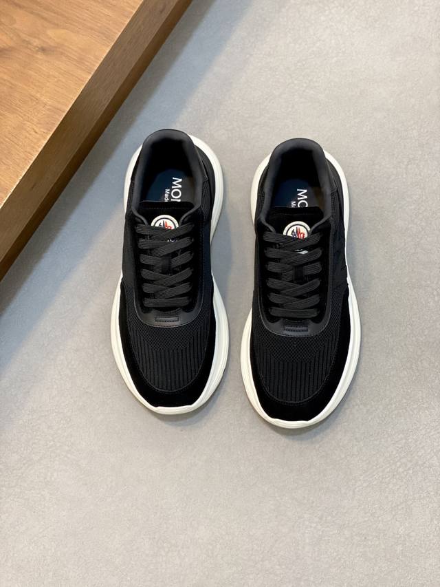 Factory Price Men's Sports Shoes Original Moncler Men's Casual Sneakers, comfor