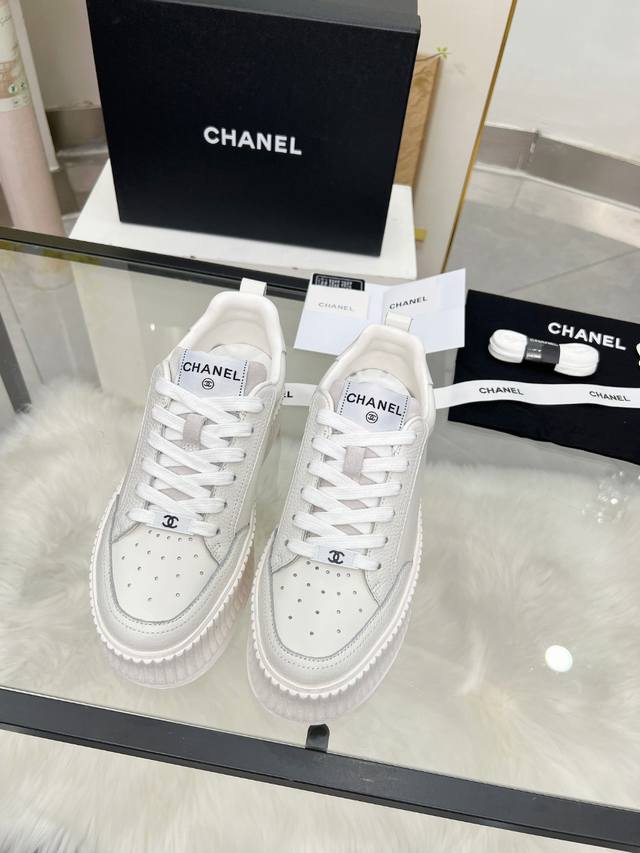 Factory-priced women's sports shoes. Original Chanel 25C spring/summer sneakers