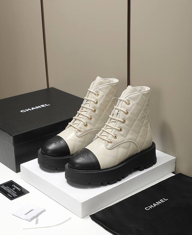 Factory Price Women's Shoes, Original Sportswear, Cc Chanel Autumn/Winter Leath