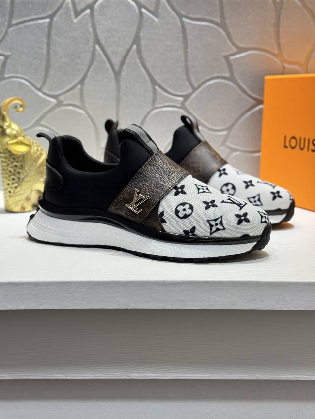 Factory-priced men's sports shoes, original and top-tier, Louis Vuitton trendy