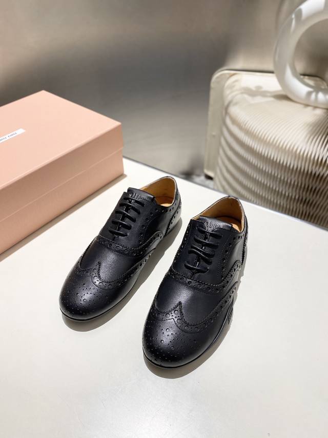 Factory price p Women's sports shoes, original Miumiu 2025 autumn and winter mo