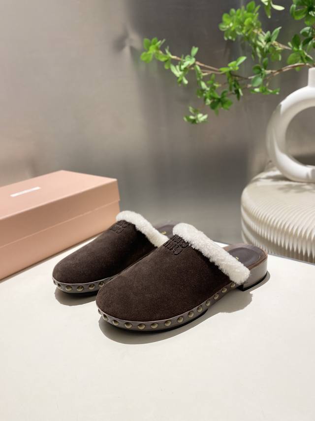 Factory price p Women's sports shoes original Miu Miu new autumn and winter woo