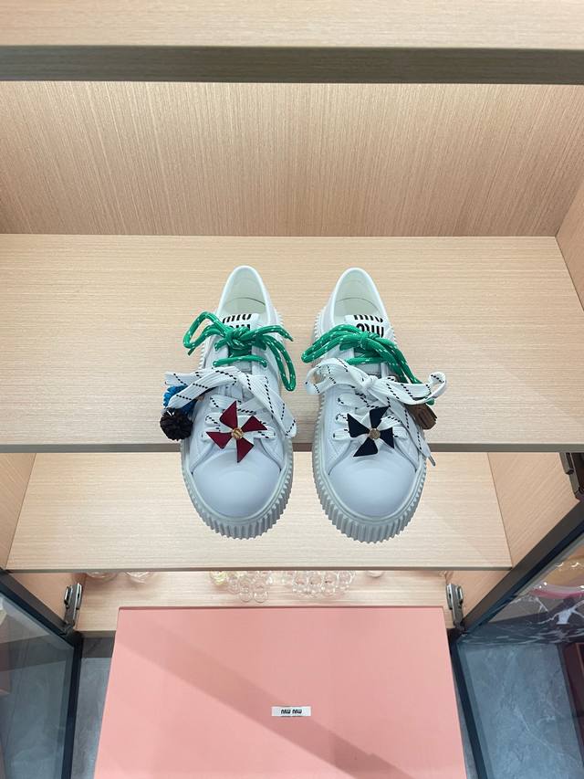 Factory p-price women's shoes sports original Miumiu25 autumn and winter new th