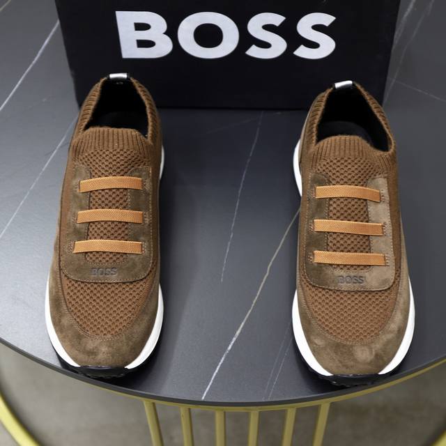 Factory p price men's men's sports shoes original Brand: Boss Standard size: 38