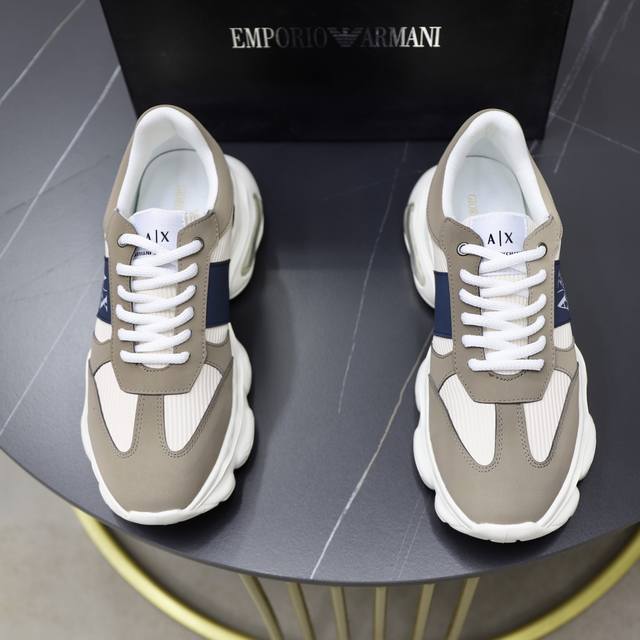 Factory p price men's men's sports shoes original Brand: Armani Standard size: