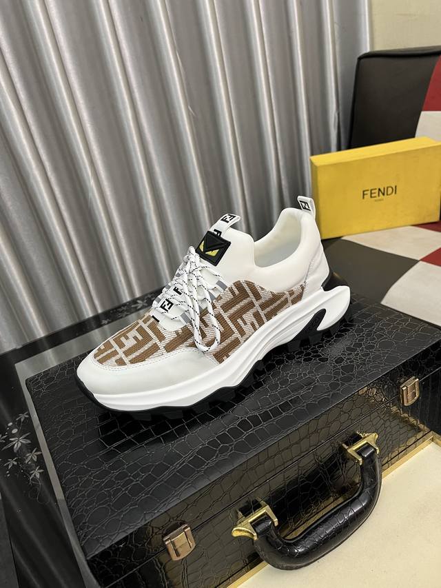 Factory Price Men's Sports Shoes Original Fendi Classic Comfort Men's. This sop