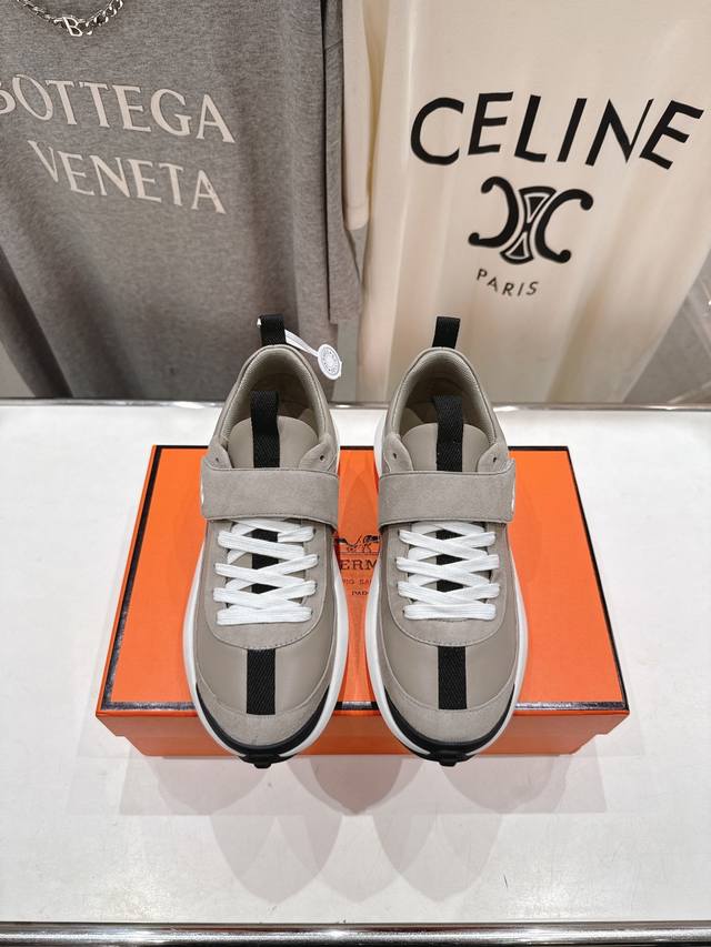 High-end, real price! 25Ss new thick-soled Velcro casual sneakers and running s