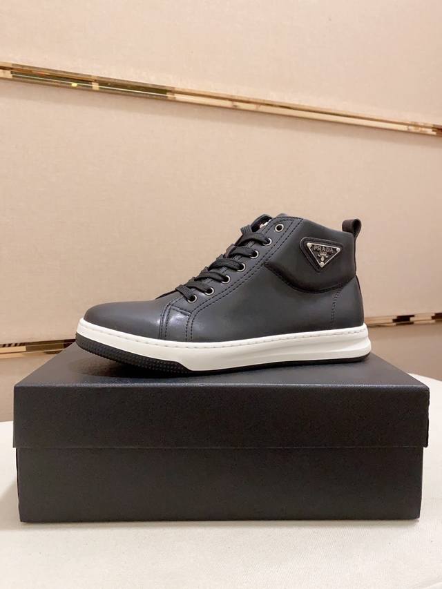 Factory price Prada ~ Prada's trendy high-top shoes are now available on the of