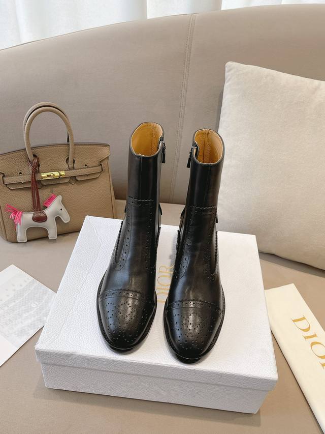 Dior Autumn/Winter Runway Haute Couture Collection D-Folk Side Zipper Women's An