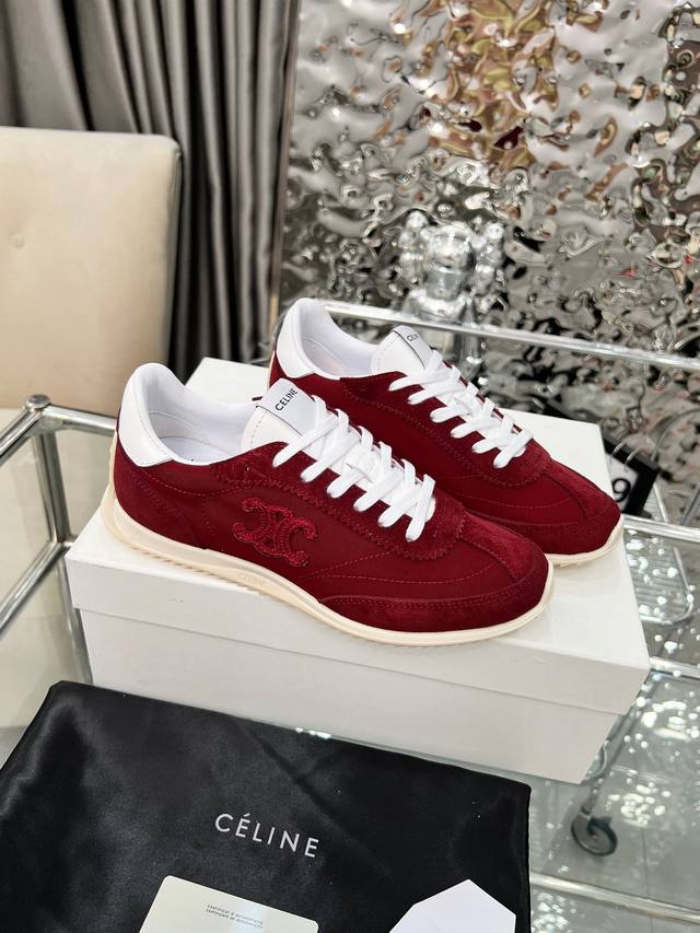 celine Racer Retro Trainer SneakersWho could resist such a creamy Racer sneaker?