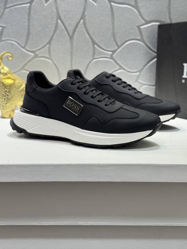 Boss men's sports shoes, this style is the official flagship classic style, 1:1