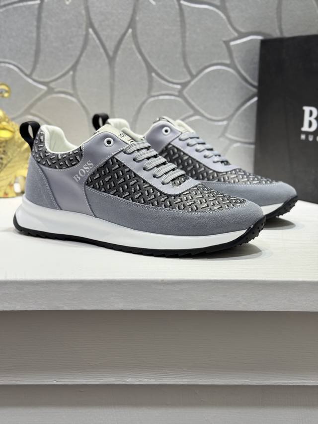 Boss men's sports shoes, this style is the official flagship classic style, 1:1