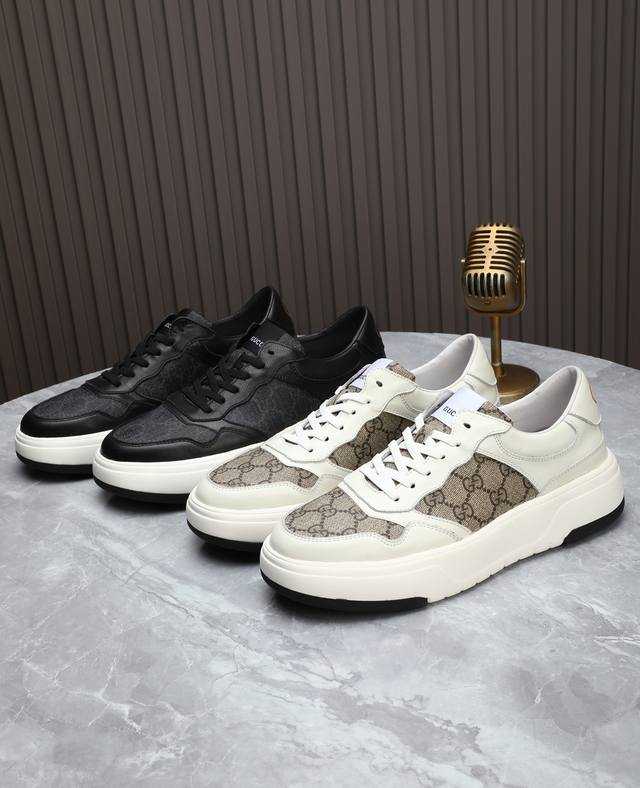 Factory p price p Gucci high-end men's casual shoes, original single 1:1 authen