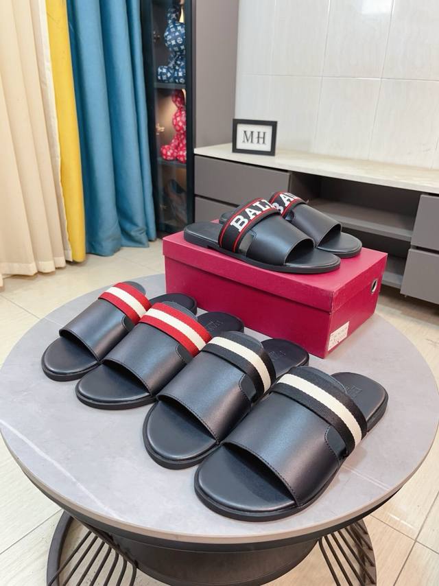Factory price p Bally~ The latest trendy slippers are on sale on the official w Factory price p Bally~ The latest trendy slippers are on sale on the official w
