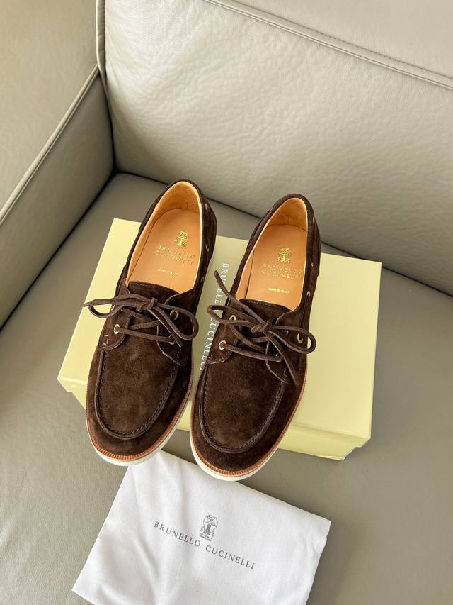 Available Price: Brunello Cucinelli's premium, all-season classic casual shoes