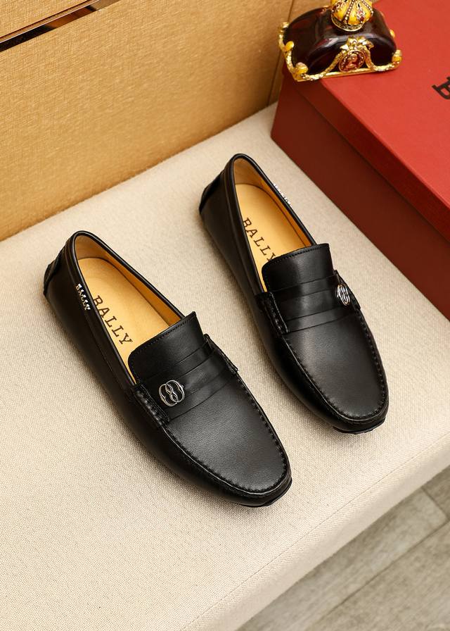 Product Brand: Bally Loafers Standard Sizes: 38-44, 45, 46, 47 Custom Made Mate Product Brand: Bally Loafers Standard Sizes: 38-44, 45, 46, 47 Custom Made Mate