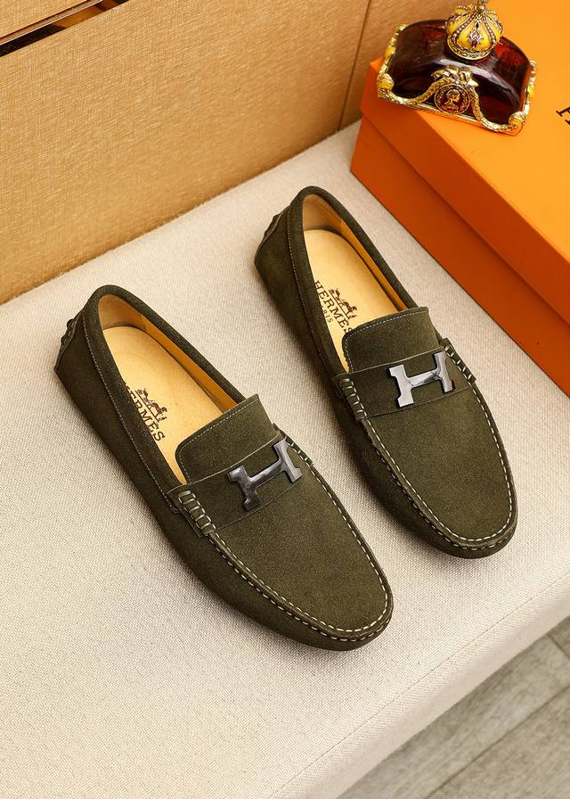 Product Trademark: Hermes Hermes Gommino Sizes: 38-44, 45, 46, 47 Custom Made M
