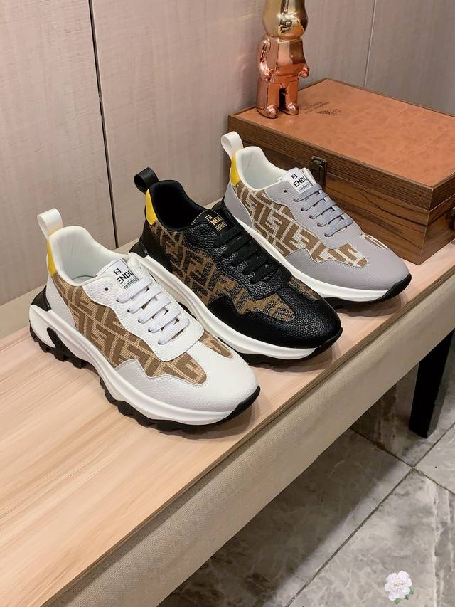 : Factory-priced Fendi*'s latest hit casual shoes, a top luxury brand, top-tier
