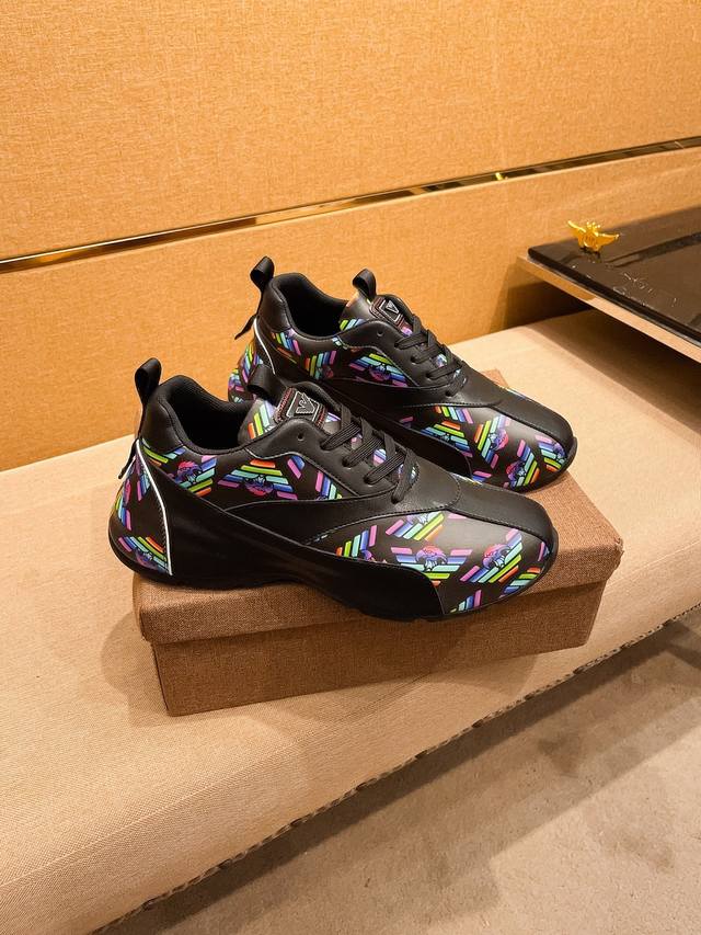 Factory p-batch Armani men's shoes, a 1:1 replica of the high-end brand's offic