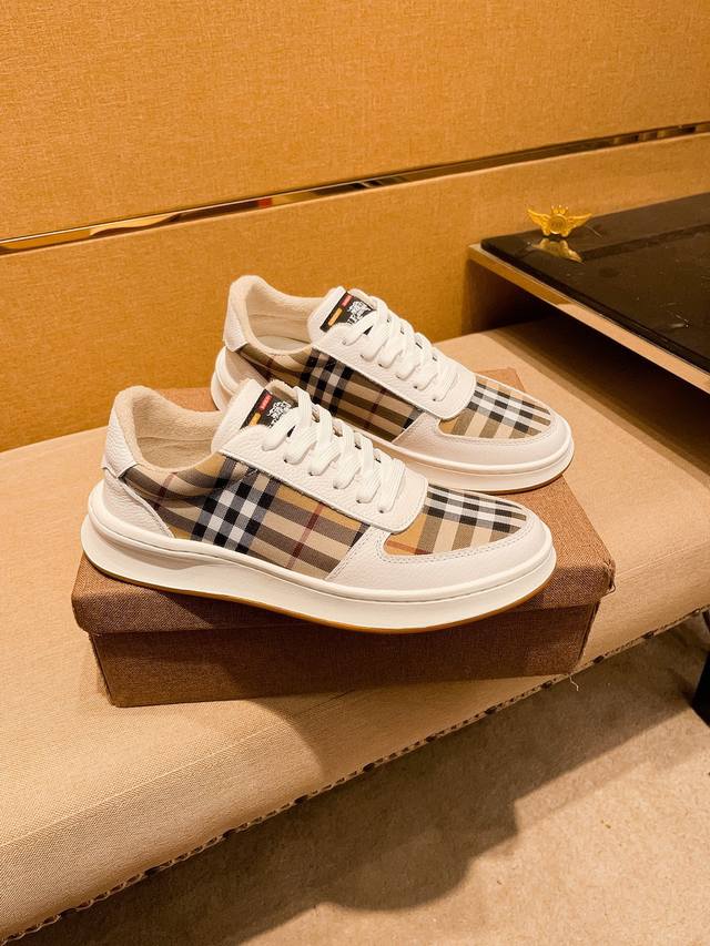 Factory p-batch Burberry men's shoes, a high-end brand, the latest masterpiece