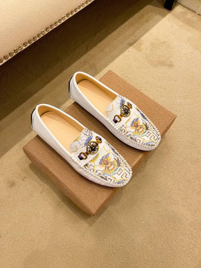 Factory price Gucci men's new loafers are now available. Original quality, 1:1