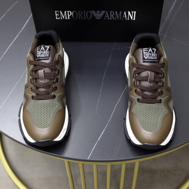 Factory Price: Armani's new sneakers are so cool! Futuristic and functional, th