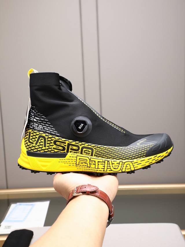 p Couple's model La Sportiva's latest Equilibrium St Gtx series winter outdoor h